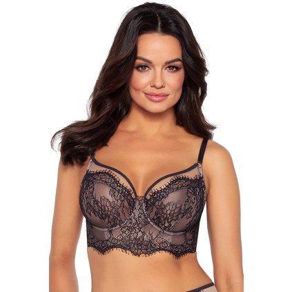 222239 podprsenka ava 2008 jardin velikost 90b barva hneda
