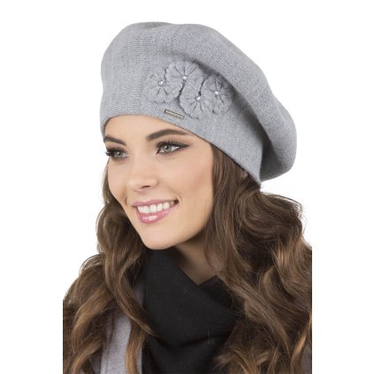 65974 baretova cepice a sala vivisence 7006kmpl velikost uni barva seda