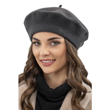 215735 baret vivisence 7073 velikost uni barva seda