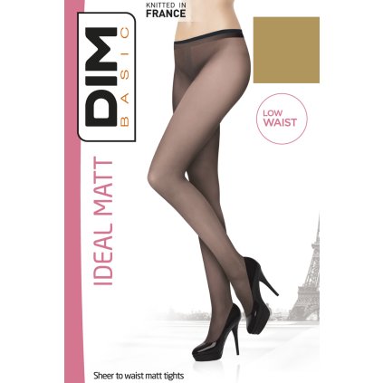 66751 1 puncochove kalhoty dim low waist 20 den velikost 3 m barva bezova