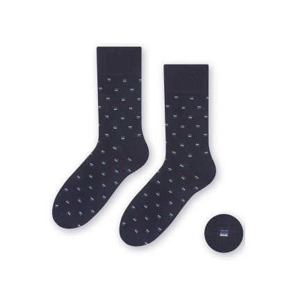 67345 panske ponozky steven 056 193 velikost 39 41 barva modra tmave