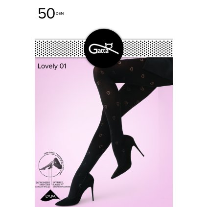 67639 silonkove puncochace gatta lovely 01 50 den velikost s barva cerna