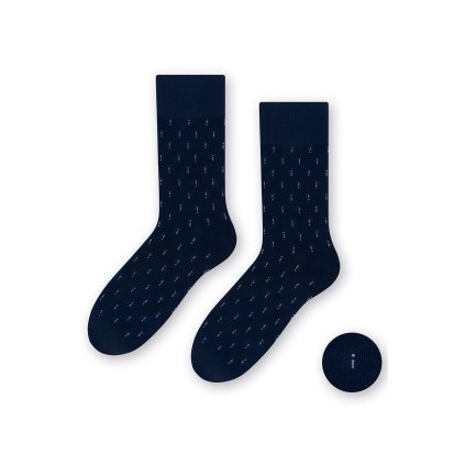 67744 ponozky steven 056 205 velikost 39 41 barva modra tmave