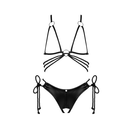 178469 5 set obsessive cordellis 2 pcs cupless set velikost xs s barva cerna