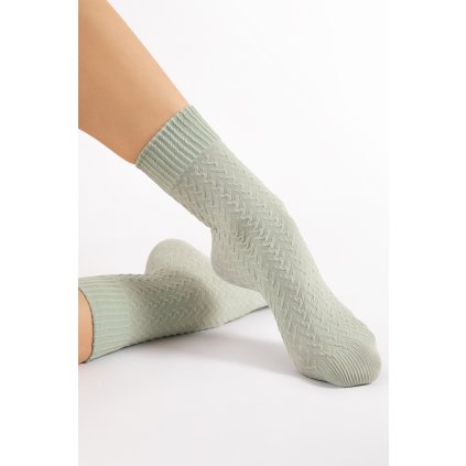 69109 5 silonkove ponozky fiore furka pass 60 den g1160 velikost uni barva zelena