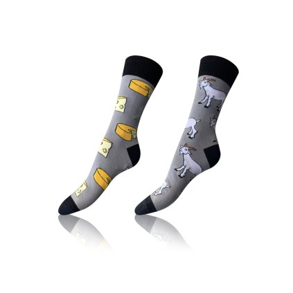 69235 3 ponozky bellinda crazy socks be491004 306 3 pack velikost 39 42 barva seda