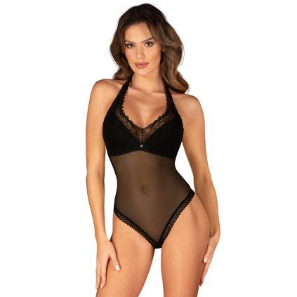 Body Obsessive Medilla teddy (Velikost M/L, Barva Černá)