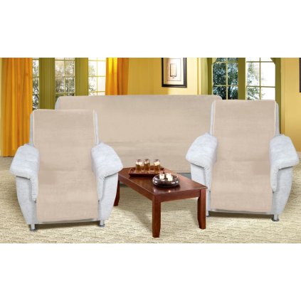 Prehoz na sedaciu súpravu Micro 3+1+1 béžový