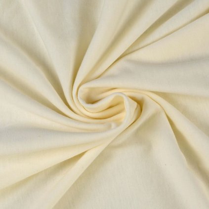 Jersey prestieradlo dvojlôžko 180x200cm smotanové