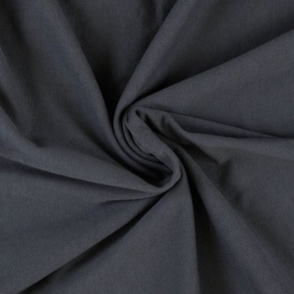 Jersey prestieradlo dvojlôžko 180x200cm tmavo šedé