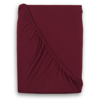 71809 2 jersey prosteradlo s lycrou 180x200cm vinove