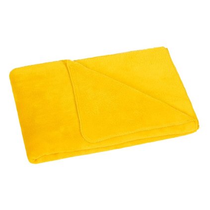 Detská prikrývka Micro 75x100cm žltá
