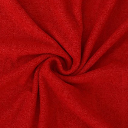 Froté prestieradlo jednolôžko 90x200cm červené