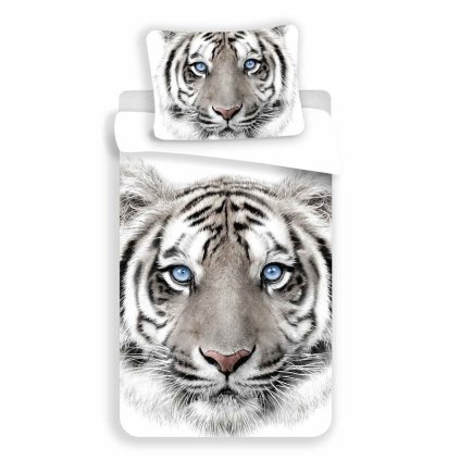 Obliečky fototlač White Tiger