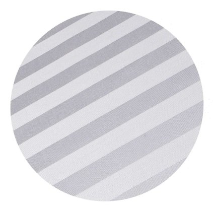 Obliečky atlas grádl šedý prúžok 2,5 cm