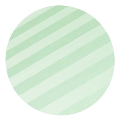 Obliečky atlas grádl zelený prúžok 2,5 cm