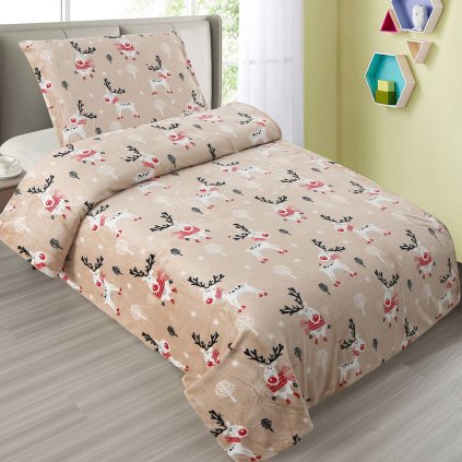 Obliečky mikroflanel Rudolf