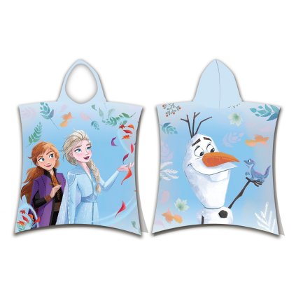 Pončo Frozen 2 Blue