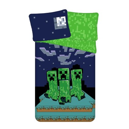 Obliečky bavlna Minecraft Sssleep Tight