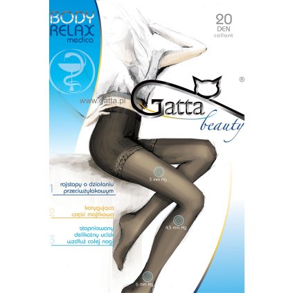 133520 silonkove puncochace gatta body relaxmedica 20 den