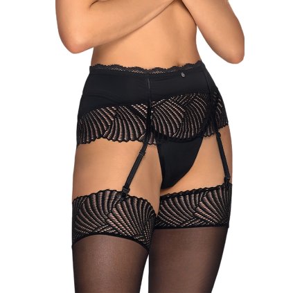 Podväzkový pás Obsessive Klarita garter belt - výpredaj