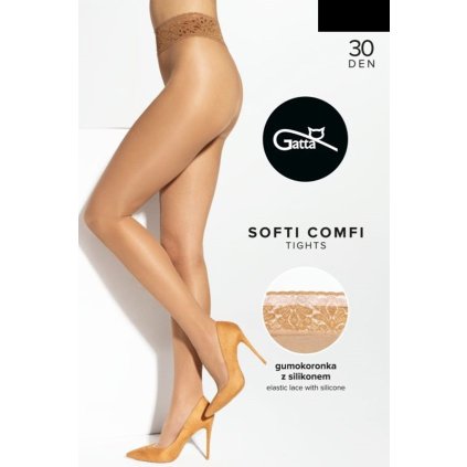 Pančuchy Gatta Softi-Comfi 30 DEN - výpredaj