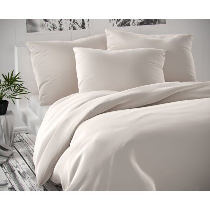 Saténové obliečky LUXURY COLLECTION 140x200, 70x90cm biele