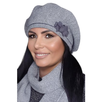 103744 8 baret kamea helena velikost uni barva seda