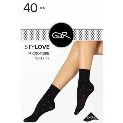 Silonkové ponožky Gatta Stylove 02 40 DEN