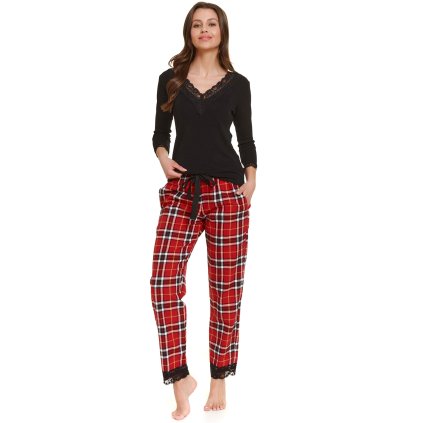 108911 damske pyzamo doctor nap pm 5249 velikost m barva cerna