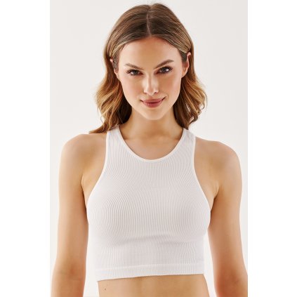 108977 1 top gabriella halter rib code 1203 velikost s m barva ruzova