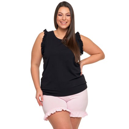 115418 damske pyzamo moraj pdd4900 017 velikost 2xl barva cerna