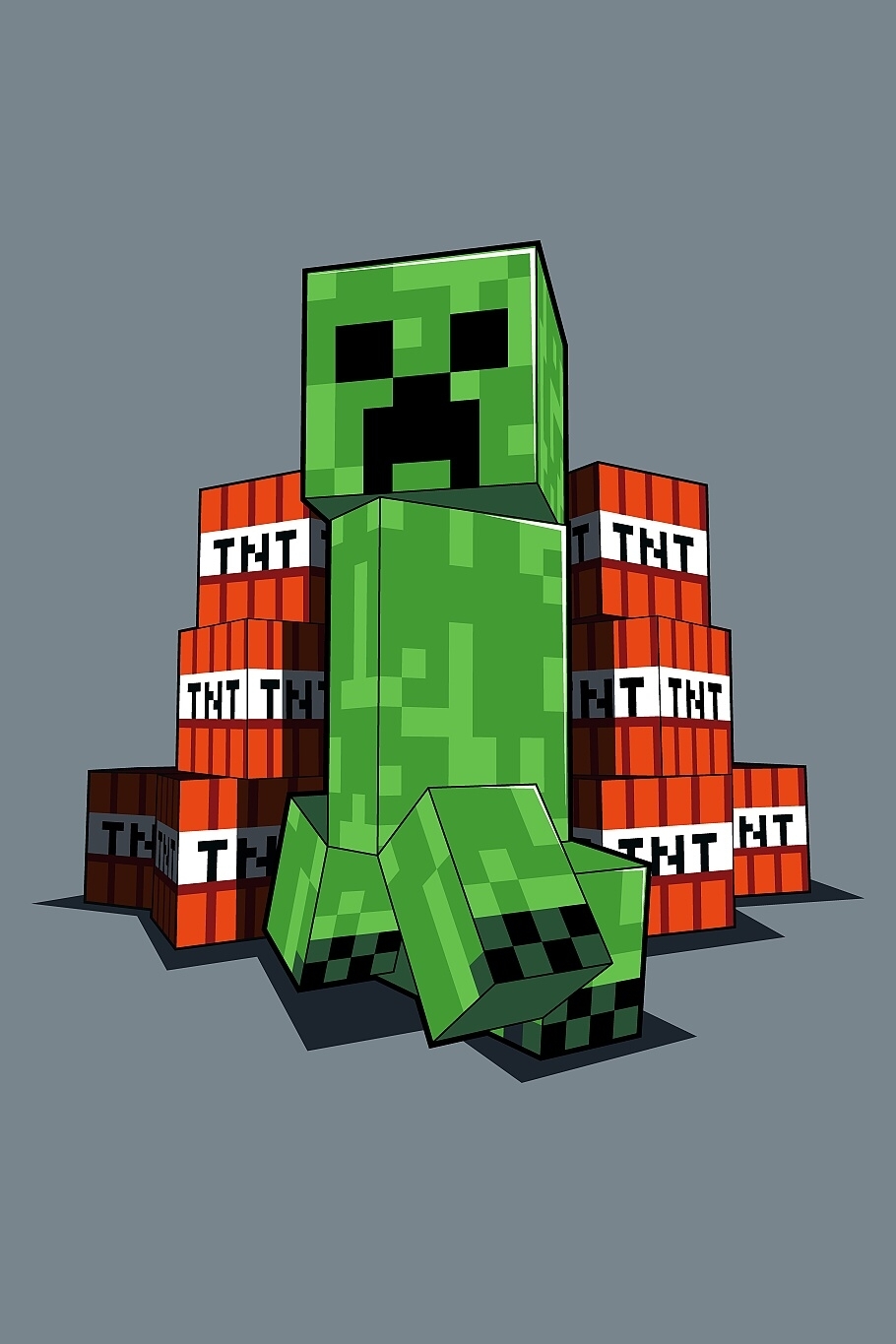 Detská fleecová deka Minecraft TNT Varianta: Dětská fleecová deka Minecraft TNT 100x150 cm