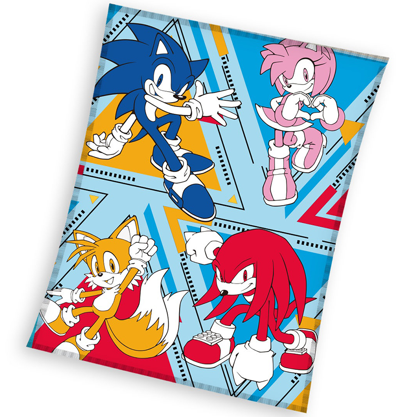 Detská deka Ježko Sonic Original 130x170 cm
