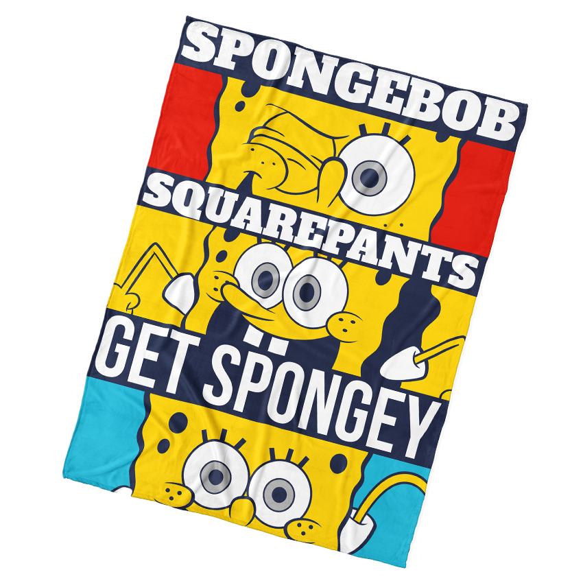 Detská deka Sponge Bob Squarepants 130x170 cm