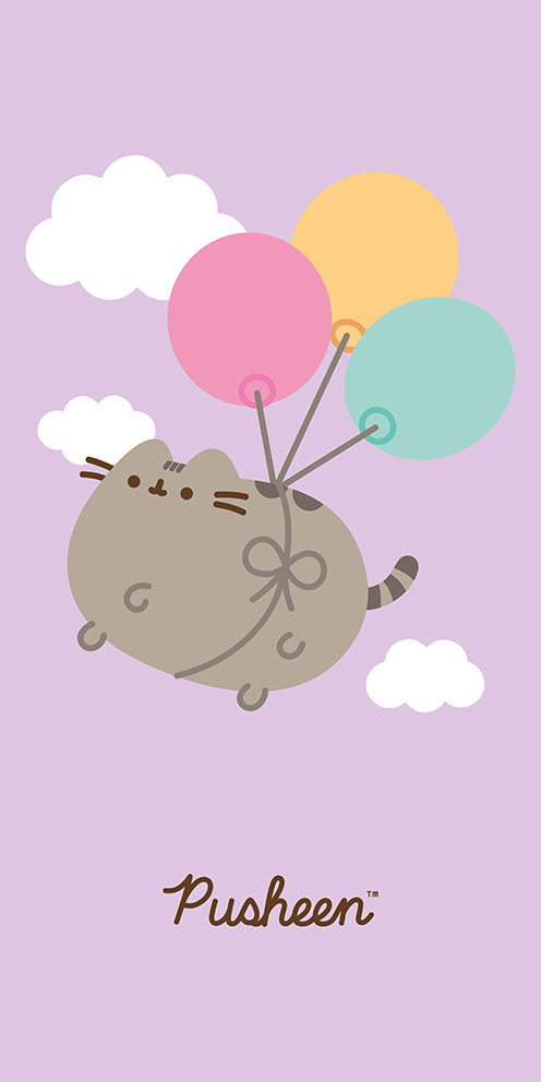 Detská osuška Mačička Pusheen Kurz Lietanie