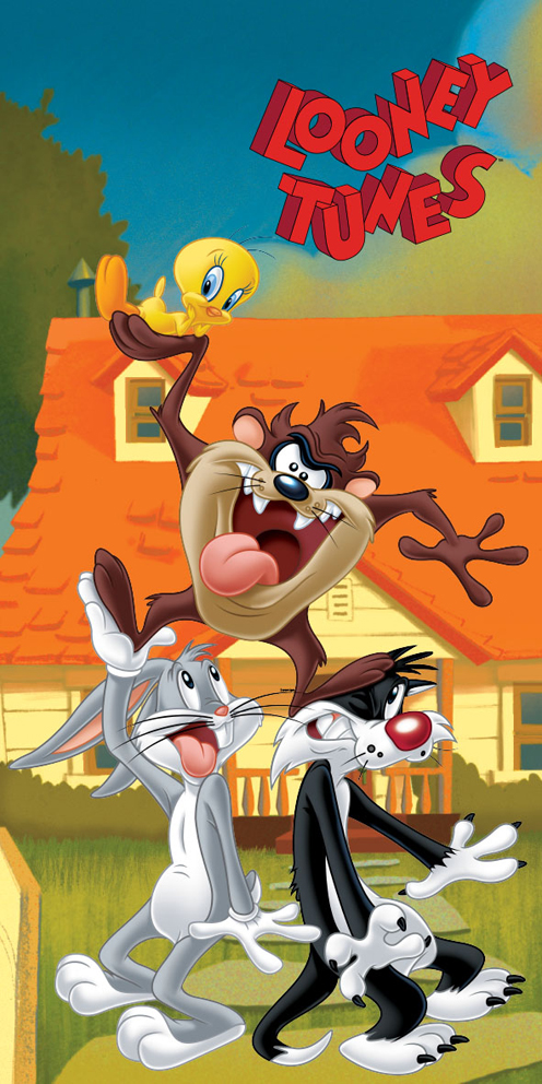 Detská osuška Looney Tunes Tazova Show