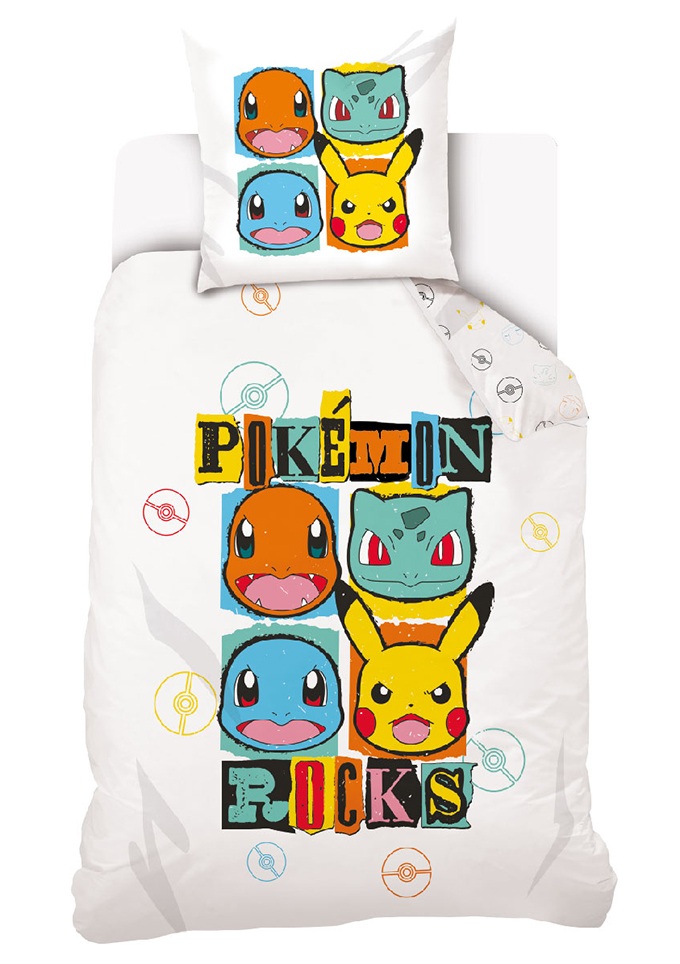 Detské obliečky Pokémon Rocks