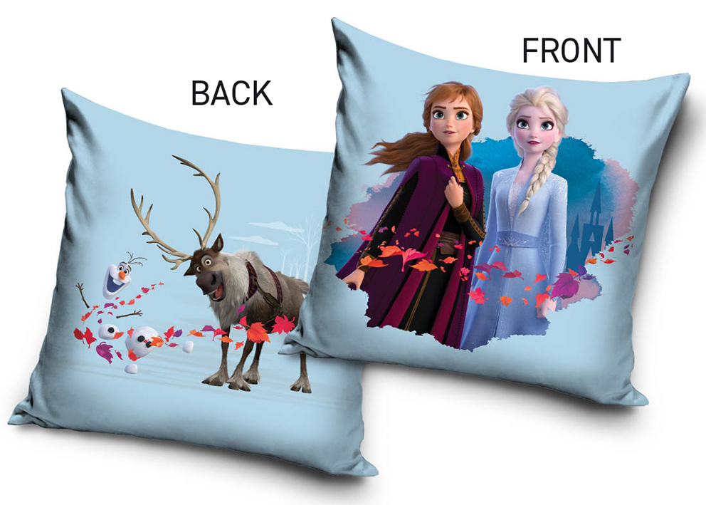 Detský vankúšik Ľadové Kráľovstvo Anna Elsa Sven a Olaf