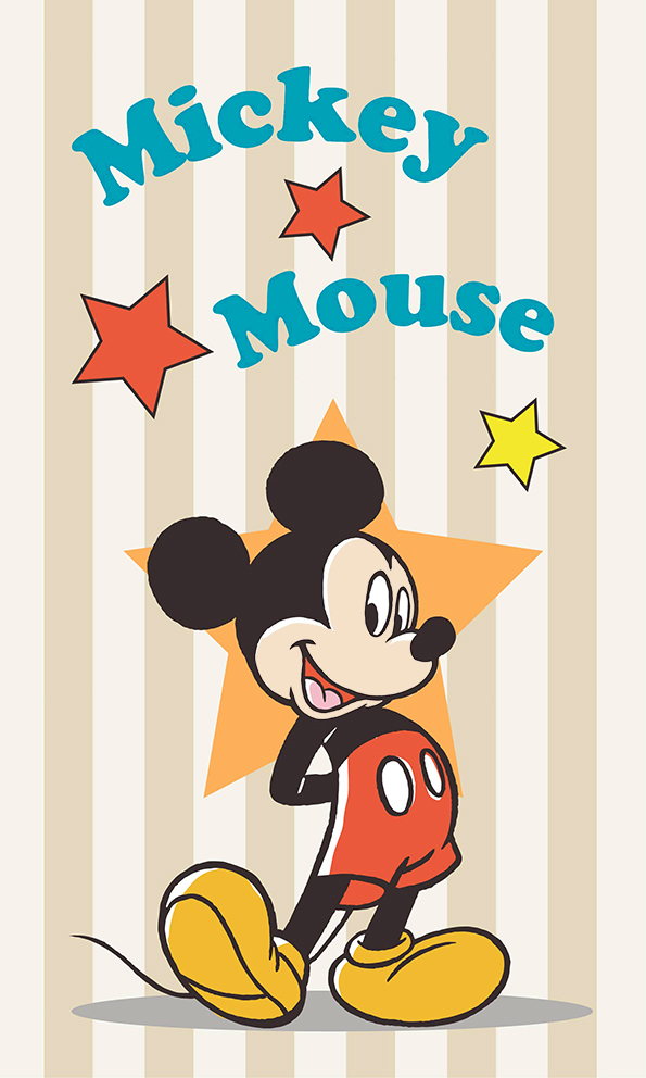 Detský uterák Hviezda Mickey Mouse 30x50 cm