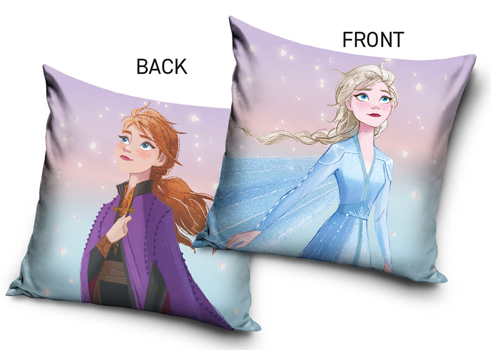 Obliečka na vankúšik Ľadové Kráľovstvo Princezné Anna a Elsa