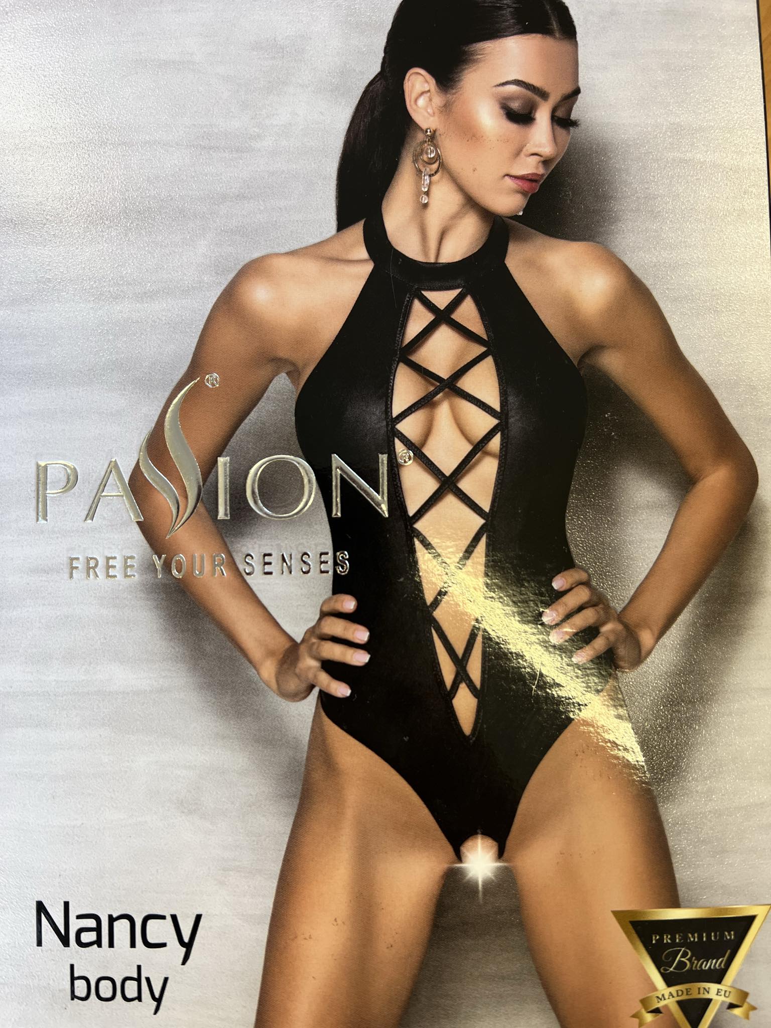 Body Passion Nancy body Farba: Čierna, Veľkosť: 6XL/7XL