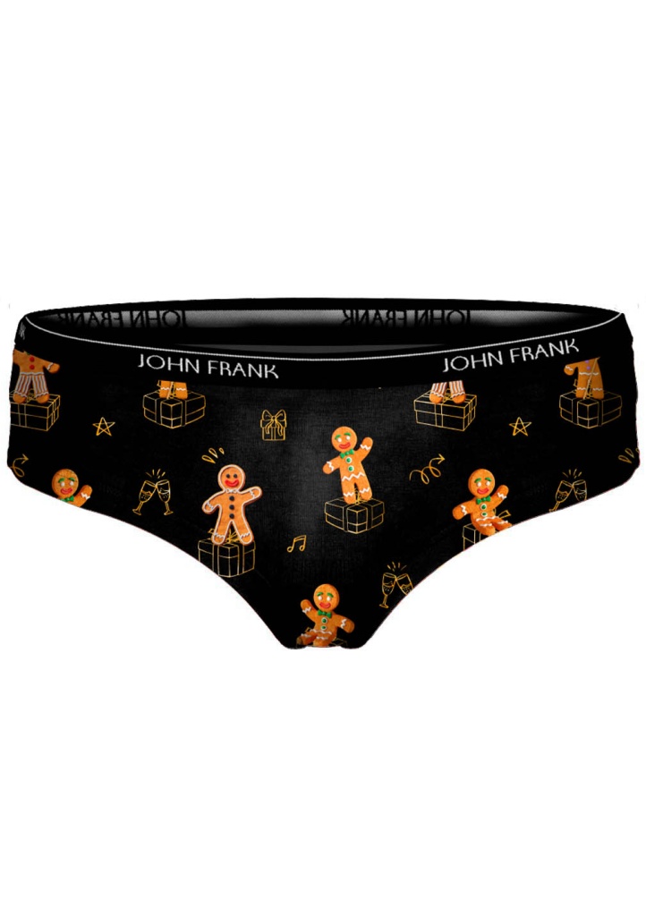 Dámske nohavičky John frank WJFD-H58-CH-GINGER Farba: Čierna, Veľkosť: XL