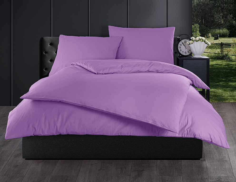 Bavlnené obliečky Color Fialkové