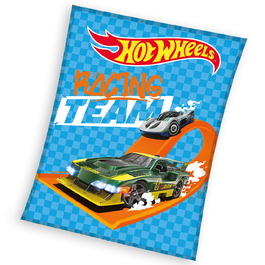 Detská deka Hot Wheels Nebezpečná Jazda 150x200 cm