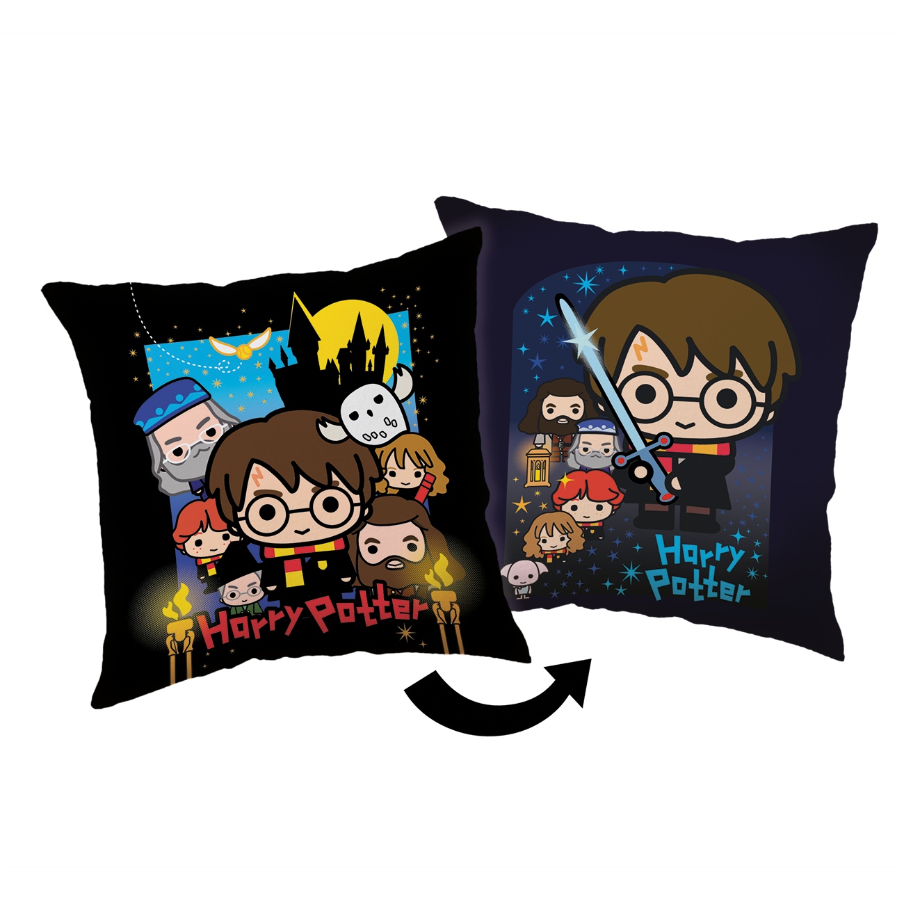 Vankúšik Harry Potter Friends Varianta: Vankúš Harry Potter Friends 40x40 cm