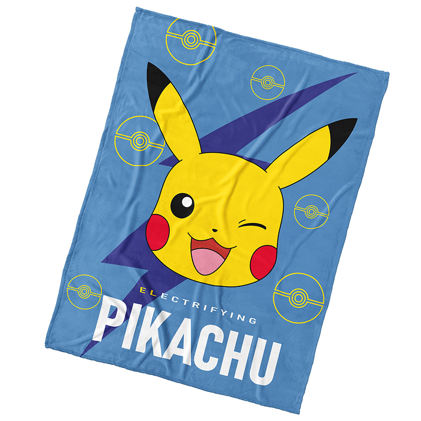 Detská deka Pokémon Elektrický Pikachu 150x200 cm