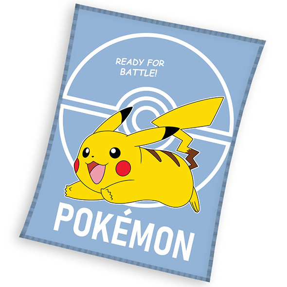 Detská deka Pokémon Volím si teba Pikachu 110x140 cm