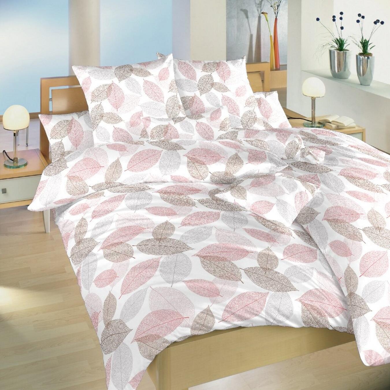 Obliečky flanel Jeseň hnedý Varianta: Ľanové plátno vrátane flanelu Jesenná hnedá 140x200, 70x90 cm