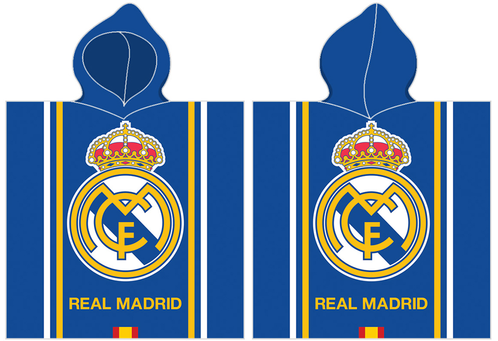 Futbalové pončo Real Madrid Famoso